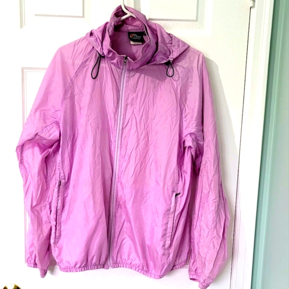 Lowe Alpine Women's Light Rain Jacket Hoodie Size XL